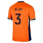 Alankomaat De Ligt 3 Pelipaita Miesten Koti Euro 2024