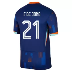 Alankomaat Frenkie de Jong 21 Pelipaita Miesten Vieras Euro 2024 Alankomaat Frenkie de Jong 21 Pelipaita Miesten Vieras Euro 2024