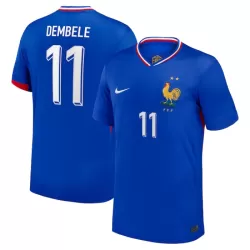 Ranska Dembele 11 Pelipaita Miesten Koti Euro 2024 Ranska Dembele 11 Pelipaita Miesten Koti Euro 2024