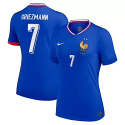 Ranska Griezmann 7 Pelipaita Naisten Koti Euro 2024 Ranska Griezmann 7 Pelipaita Naisten Koti Euro 2024