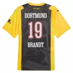 Borussia Dortmund Brandt 19 Pelipaita Miesten Vuosipäivä 2023-2024