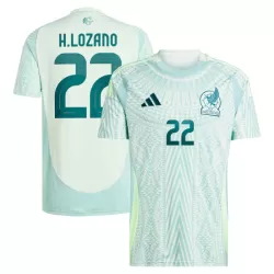 Meksiko Hirving Lozano 22 Pelipaita Miesten Vieras 2024 Meksiko Hirving Lozano 22 Pelipaita Miesten Vieras 2024