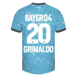 Bayer 04 Leverkusen Alejandro Grimaldo 20 Pelipaita Miesten Kolmas 2023-2024 Bayer 04 Leverkusen Alejandro Grimaldo 20 Pelipaita Miesten Kolmas 2023-2024
