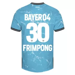 Bayer 04 Leverkusen Jeremie Frimpong 30 Pelipaita Miesten Kolmas 2023-2024 Bayer 04 Leverkusen Jeremie Frimpong 30 Pelipaita Miesten Kolmas 2023-2024