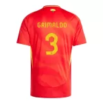 Espanja Alejandro Grimaldo 3 Pelipaita Miesten Koti Euro 2024