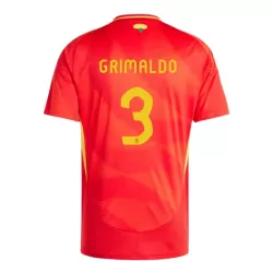 Espanja Alejandro Grimaldo 3 Pelipaita Miesten Koti Euro 2024 Espanja Alejandro Grimaldo 3 Pelipaita Miesten Koti Euro 2024