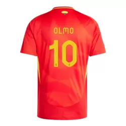 Espanja Dani Olmo 10 Pelipaita Miesten Koti Euro 2024 Espanja Dani Olmo 10 Pelipaita Miesten Koti Euro 2024