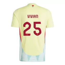 Espanja Dani Vivian 25 Pelipaita Miesten Vieras Euro 2024 Espanja Dani Vivian 25 Pelipaita Miesten Vieras Euro 2024