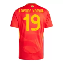 Espanja Lamine Yamal 19 Pelipaita Miesten Koti Euro 2024 Espanja Lamine Yamal 19 Pelipaita Miesten Koti Euro 2024