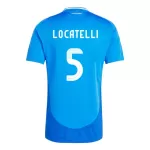 Italia Manuel Locatelli 5 Pelipaita Miesten Koti Euro 2024