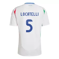 Italia Manuel Locatelli 5 Pelipaita Miesten Vieras Euro 2024