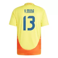 Kolumbia Yerry Mina 13 Pelipaita Miesten Koti 2024 Kolumbia Yerry Mina 13 Pelipaita Miesten Koti 2024