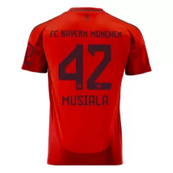 FC Bayern München Jamal Musiala 42 Pelipaita Miesten Koti 2024-2025 FC Bayern München Jamal Musiala 42 Pelipaita Miesten Koti 2024-2025