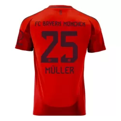 FC Bayern München Thomas Muller 25 Pelipaita Miesten Koti 2024-2025 FC Bayern München Thomas Muller 25 Pelipaita Miesten Koti 2024-2025