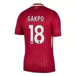 Liverpool Gakpo 18 Pelipaita Miesten Koti 2024-2025