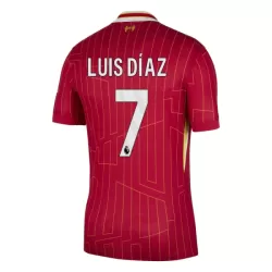 Liverpool Luis Diaz 7 Pelipaita Miesten Koti 2024-2025 Liverpool Luis Diaz 7 Pelipaita Miesten Koti 2024-2025