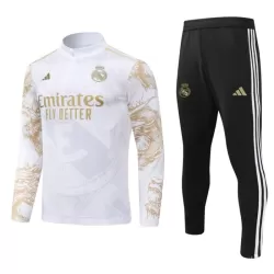 Real Madrid Miesten Harjoittelupuvut Neljännes Zip 2024-2025 Valkoinen Real Madrid Miesten Harjoittelupuvut Neljännes Zip 2024-2025 Valkoinen
