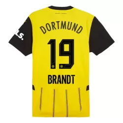 Borussia Dortmund Brandt 19 Pelipaita Miesten Koti 2024-2025 Borussia Dortmund Brandt 19 Pelipaita Miesten Koti 2024-2025