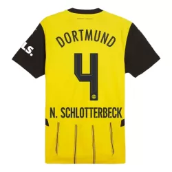 Borussia Dortmund N. Schlotterbeck 4 Pelipaita Miesten Koti 2024-2025 Borussia Dortmund N. Schlotterbeck 4 Pelipaita Miesten Koti 2024-2025