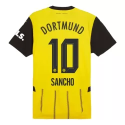 Borussia Dortmund Sancho 10 Pelipaita Miesten Koti 2024-2025 Borussia Dortmund Sancho 10 Pelipaita Miesten Koti 2024-2025