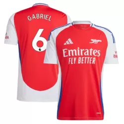Arsenal Gabriel 6 Pelipaita Miesten Koti 2024-2025 Arsenal Gabriel 6 Pelipaita Miesten Koti 2024-2025