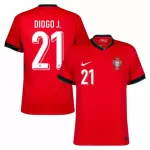 Portugali Diogo J. 21 Pelipaita Miesten Koti Euro 2024
