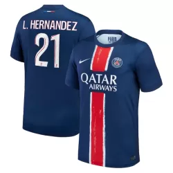 Paris Saint-Germain Lucas Hernandez 21 Pelipaita Miesten Koti 2024-2025 Paris Saint-Germain Lucas Hernandez 21 Pelipaita Miesten Koti 2024-2025