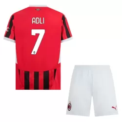 AC Milan Adli 7 Pelipaita Lasten Koti 2024-2025 AC Milan Adli 7 Pelipaita Lasten Koti 2024-2025