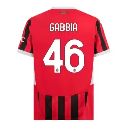 AC Milan Gabbia 46 Pelipaita Miesten Koti 2024-2025 AC Milan Gabbia 46 Pelipaita Miesten Koti 2024-2025