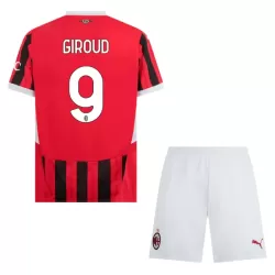 AC Milan Giroud 9 Pelipaita Lasten Koti 2024-2025 AC Milan Giroud 9 Pelipaita Lasten Koti 2024-2025