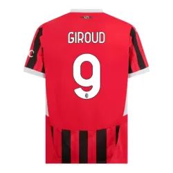 AC Milan Giroud 9 Pelipaita Miesten Koti 2024-2025 AC Milan Giroud 9 Pelipaita Miesten Koti 2024-2025