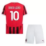 AC Milan Rafael Leao 10 Pelipaita Lasten Koti 2024-2025