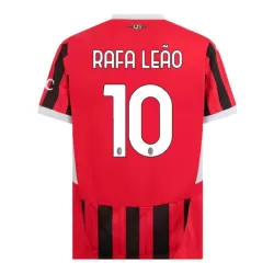 AC Milan Rafael Leao 10 Pelipaita Miesten Koti 2024-2025 AC Milan Rafael Leao 10 Pelipaita Miesten Koti 2024-2025