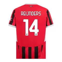 AC Milan Reijnders 14 Pelipaita Miesten Koti 2024-2025 AC Milan Reijnders 14 Pelipaita Miesten Koti 2024-2025