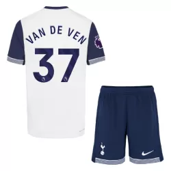 Tottenham Hotspur Van De Ven 37 Pelipaita Lasten Koti 2024-2025 Tottenham Hotspur Van De Ven 37 Pelipaita Lasten Koti 2024-2025