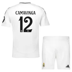 Real Madrid Camavinga 12 Pelipaita Lasten Koti 2024-2025 Real Madrid Camavinga 12 Pelipaita Lasten Koti 2024-2025