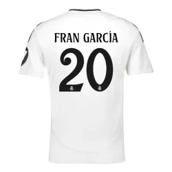 Real Madrid Fran Garcia 20 Pelipaita Miesten Koti 2024-2025 Real Madrid Fran Garcia 20 Pelipaita Miesten Koti 2024-2025