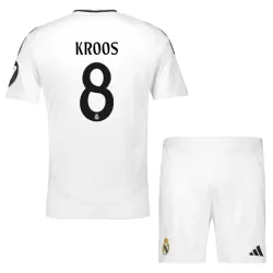 Real Madrid Kroos 8 Pelipaita Lasten Koti 2024-2025 Real Madrid Kroos 8 Pelipaita Lasten Koti 2024-2025