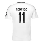 Real Madrid Rodrygo 11 Pelipaita Miesten Koti 2024-2025