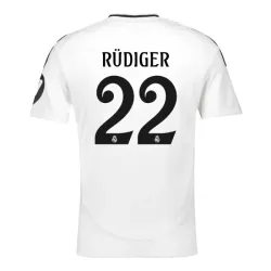 Real Madrid Rudiger 22 Pelipaita Miesten Koti 2024-2025 Real Madrid Rudiger 22 Pelipaita Miesten Koti 2024-2025