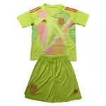 Saksa Maalivahdin Pelipaita Lasten Euro 2024 Keltainen