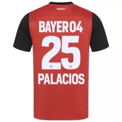 Bayer 04 Leverkusen Exequiel Palacios 25 Pelipaita Miesten Koti 2024-2025 Bayer 04 Leverkusen Exequiel Palacios 25 Pelipaita Miesten Koti 2024-2025