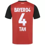 Bayer 04 Leverkusen Jonathan Tah 4 Pelipaita Miesten Koti 2024-2025
