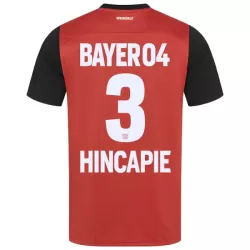 Bayer 04 Leverkusen Piero Hincapie 3 Pelipaita Miesten Koti 2024-2025 Bayer 04 Leverkusen Piero Hincapie 3 Pelipaita Miesten Koti 2024-2025
