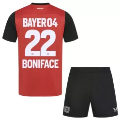Bayer 04 Leverkusen Victor Boniface 22 Pelipaita Lasten Koti 2024-2025 Bayer 04 Leverkusen Victor Boniface 22 Pelipaita Lasten Koti 2024-2025