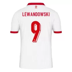 Puola Lewandowski 9 Pelipaita Miesten Koti Euro 2024 Puola Lewandowski 9 Pelipaita Miesten Koti Euro 2024