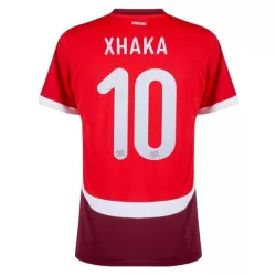 Sveitsi Xhaka 10 Pelipaita Miesten Koti Euro 2024 Sveitsi Xhaka 10 Pelipaita Miesten Koti Euro 2024