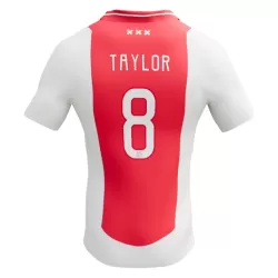 Ajax Kenneth Taylor 8 Pelipaita Miesten Koti 2024-2025 Ajax Kenneth Taylor 8 Pelipaita Miesten Koti 2024-2025