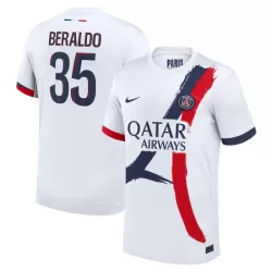 Paris Saint-Germain Lucas Beraldo 35 Pelipaita Miesten Vieras 2024-2025 Paris Saint-Germain Lucas Beraldo 35 Pelipaita Miesten Vieras 2024-2025