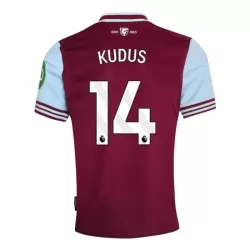 West Ham United Kudus 14 Pelipaita Miesten Koti 2024-2025 West Ham United Kudus 14 Pelipaita Miesten Koti 2024-2025